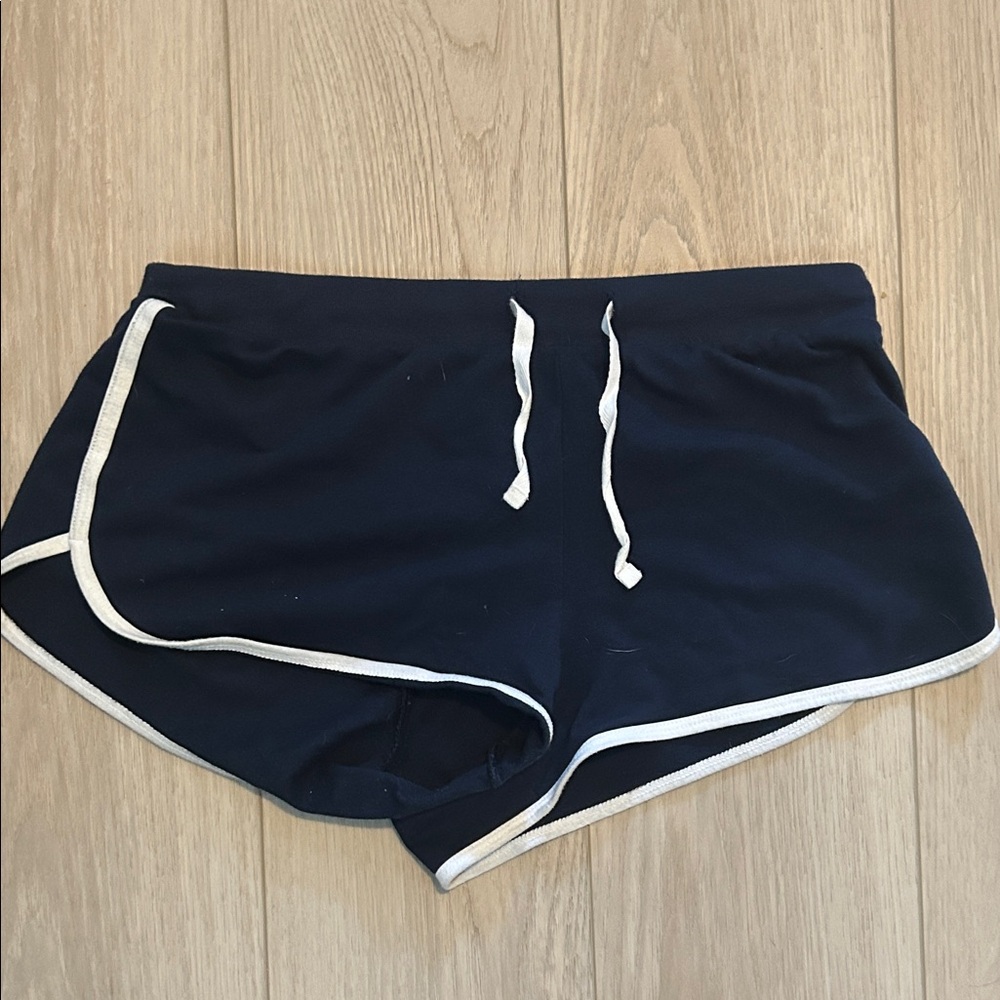 No Boundaries Navy Blue Athletic Shorts